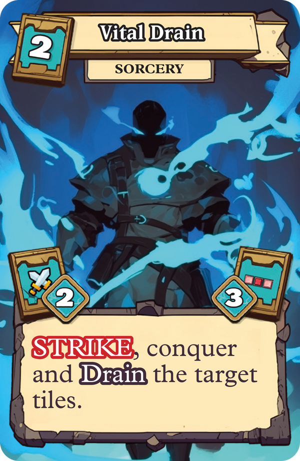 DOOMTILE card: Vital Drain