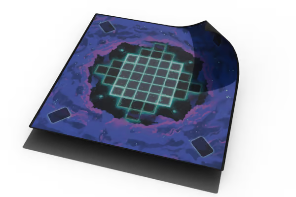 DOOMTILE official playmat, 60 × 60 cm