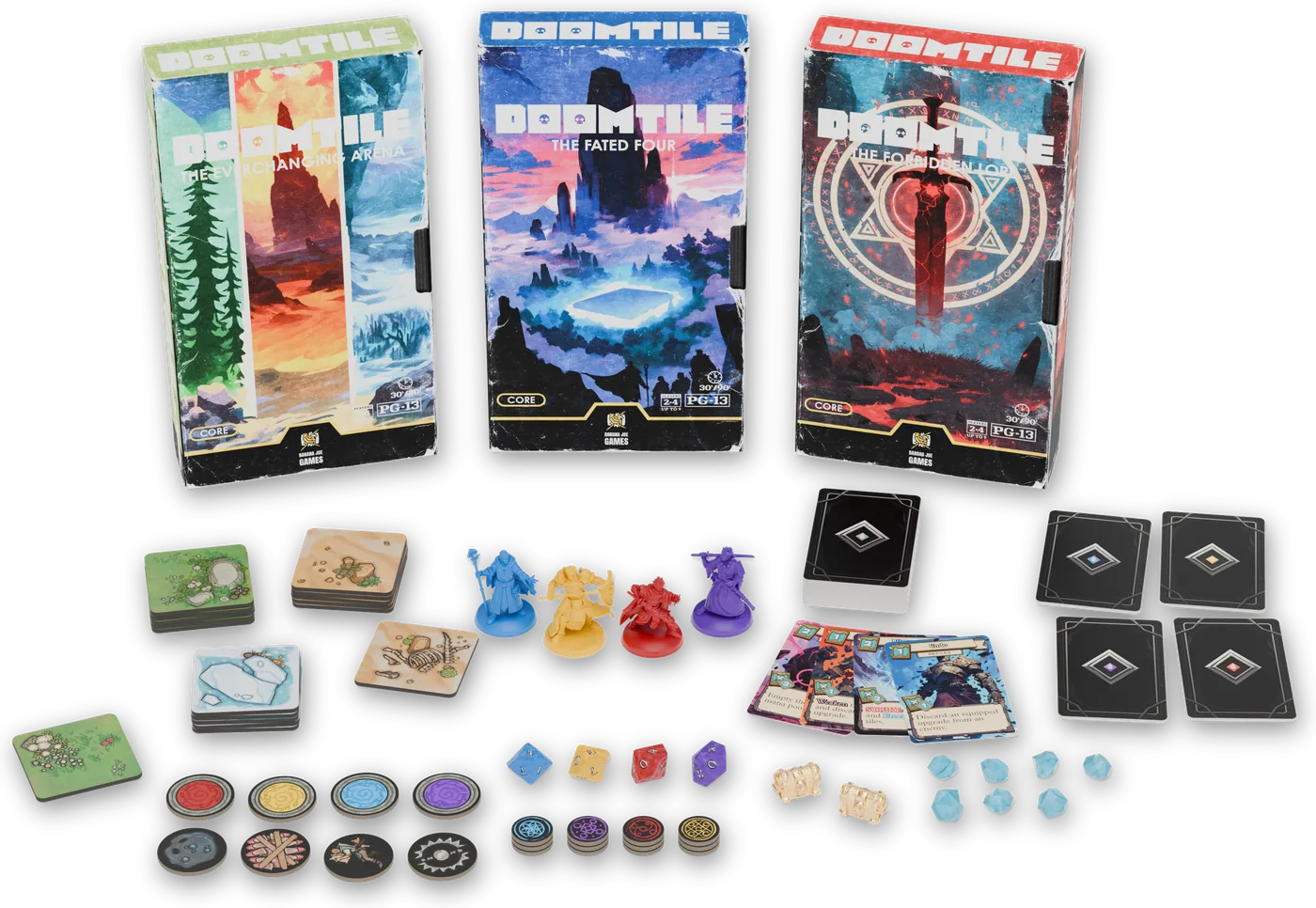 DOOMTILE Core Game, tutto il contenuto delle sue tre cassette